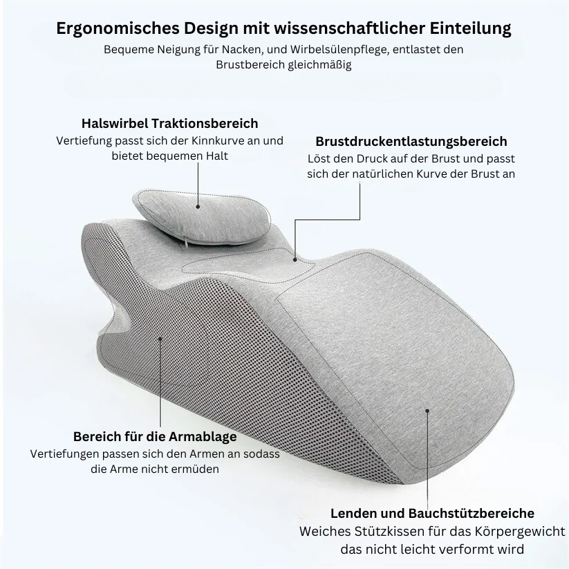 Wedge Pillow: Linderung bei Nacken- und Rückenschmerzen