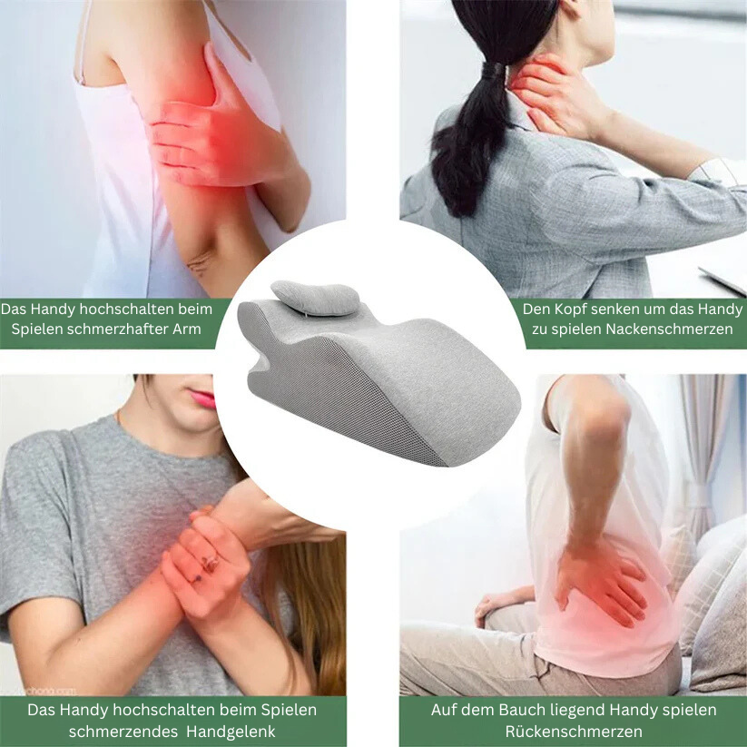 Wedge Pillow: Linderung bei Nacken- und Rückenschmerzen