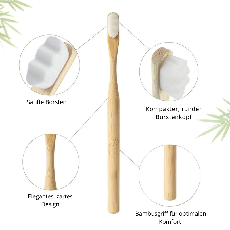 GreenBrush Bambus Zahnbürsten