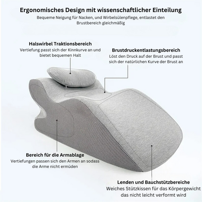 Wedge Pillow: Linderung bei Nacken- und Rückenschmerzen