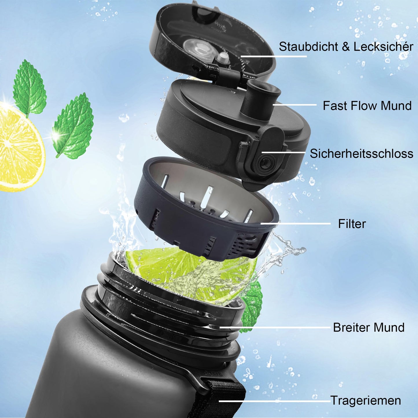 360°EXTENT Trinkflasche