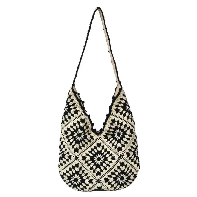 Hook & Flower Beach Bag