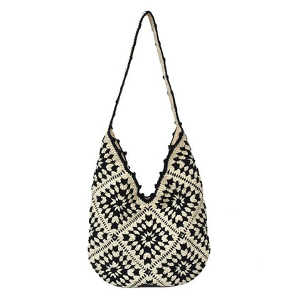 Hook & Flower Beach Bag