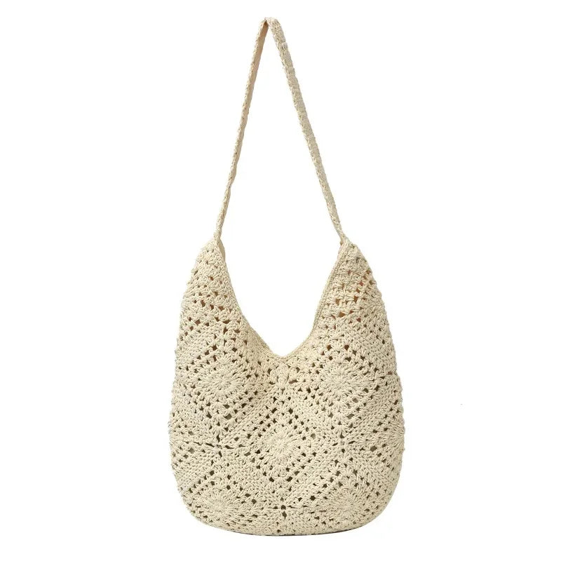 Hook & Flower Beach Bag