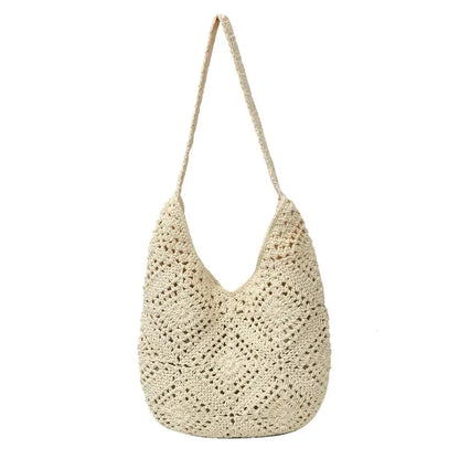 Hook & Flower Beach Bag