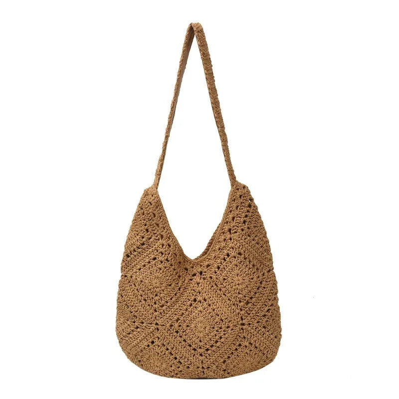 Hook & Flower Beach Bag